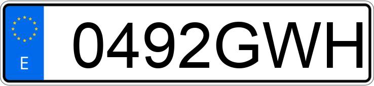 Numer rejestracyjny 0492GWH posiada PEUGEOT 207 Numer rejestracyjny 0492GWH posiada PEUGEOT 207