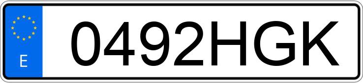 Numer rejestracyjny 0492HGK posiada SEAT LEON Numer rejestracyjny 0492HGK posiada SEAT LEON