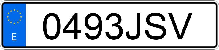 Numer rejestracyjny 0493JSV posiada SUZUKI BURGMAN 400