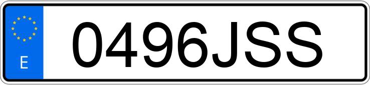 Numer rejestracyjny 0496JSS posiada RENAULT GRAND KANGOO Numer rejestracyjny 0496JSS posiada RENAULT GRAND KANGOO