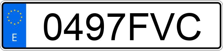 Numer rejestracyjny 0497FVC posiada MERCEDES CLS (219) Numer rejestracyjny 0497FVC posiada MERCEDES CLS (219)