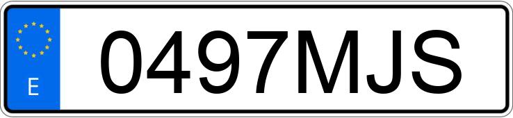 Numer rejestracyjny 0497MJS posiada CITROEN JUMPY Numer rejestracyjny 0497MJS posiada CITROEN JUMPY