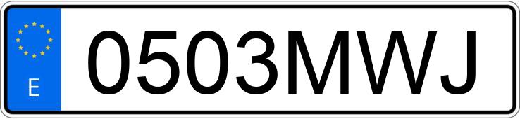 Numer rejestracyjny 0503MWJ posiada BMW SERIE 3 Numer rejestracyjny 0503MWJ posiada BMW SERIE 3