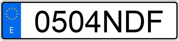 Numer rejestracyjny 0504NDF posiada OPEL ASTRA Numer rejestracyjny 0504NDF posiada OPEL ASTRA