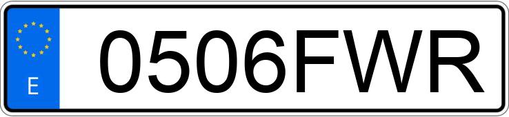 Numer rejestracyjny 0506FWR posiada NISSAN NAVARA 4X4 DC LE SPORT EDITION