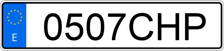 Numer rejestracyjny 0507CHP posiada MERCEDES CL (215-216)