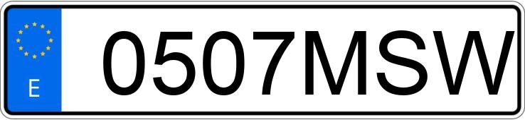 Numer rejestracyjny 0507MSW posiada AUDI Q2 Numer rejestracyjny 0507MSW posiada AUDI Q2