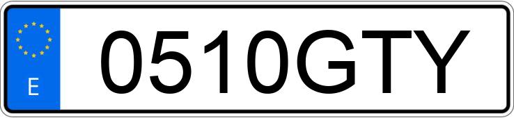 Numer rejestracyjny 0510GTY posiada RENAULT MAGNUM INTEGRAL