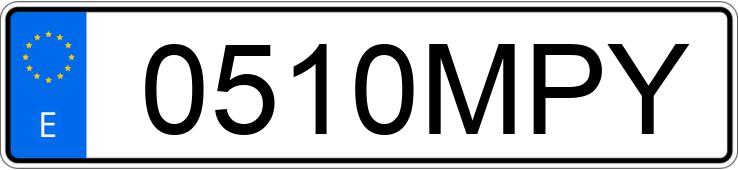 Numer rejestracyjny 0510MPY posiada VOLKSWAGEN CADDY MAXI Numer rejestracyjny 0510MPY posiada VOLKSWAGEN CADDY MAXI