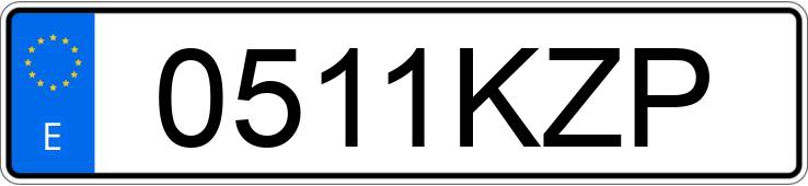 Le numéro d’enregistrement 0511KZP a OPEL CROSSLAND X Le numéro d’enregistrement 0511KZP a OPEL CROSSLAND X