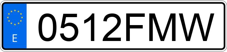 Numer rejestracyjny 0512FMW posiada LANCIA YPSILON