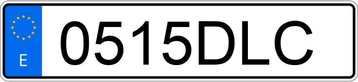 Numer rejestracyjny 0515DLC posiada OPEL TIGRA