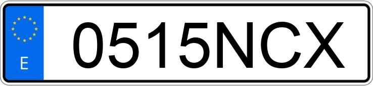 Numer rejestracyjny 0515NCX posiada RENAULT ZOE