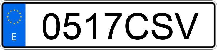 Numer rejestracyjny 0517CSV posiada TOYOTA COROLLA Numer rejestracyjny 0517CSV posiada TOYOTA COROLLA