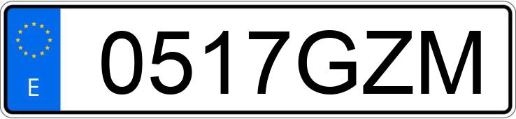 Numer rejestracyjny 0517GZM posiada VOLKSWAGEN CADDY MAXI