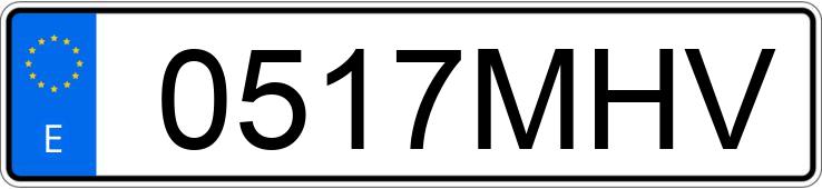 Numer rejestracyjny 0517MHV posiada JAGUAR XF