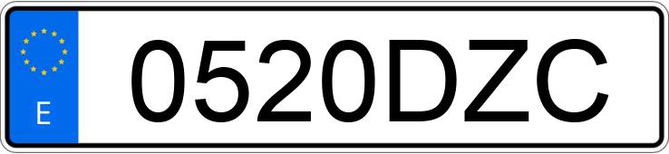 Numer rejestracyjny 0520DZC posiada KYMCO GRAND DINK 125