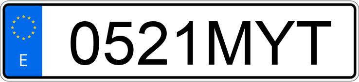 Numer rejestracyjny 0521MYT posiada BMW SERIE 4 Numer rejestracyjny 0521MYT posiada BMW SERIE 4