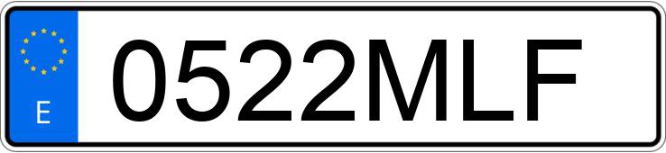 Numer rejestracyjny 0522MLF posiada OPEL CORSA