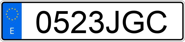 Numer rejestracyjny 0523JGC posiada AUDI A3 Numer rejestracyjny 0523JGC posiada AUDI A3