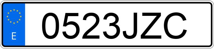 Numer rejestracyjny 0523JZC posiada AUDI A4 Numer rejestracyjny 0523JZC posiada AUDI A4