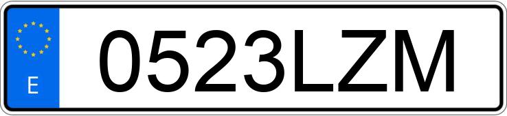 Numer rejestracyjny 0523LZM posiada KIA NIRO