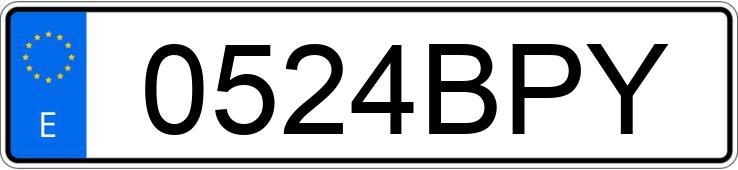 Numer rejestracyjny 0524BPY posiada AUDI A4 Numer rejestracyjny 0524BPY posiada AUDI A4