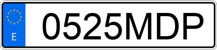 Numer rejestracyjny 0525MDP posiada SCANIA SERIE R