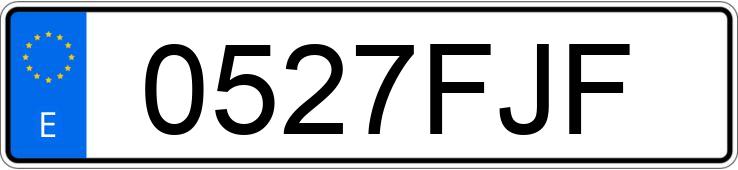 Numer rejestracyjny 0527FJF posiada MERCEDES CLK (208-209)