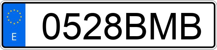 Numer rejestracyjny 0528BMB posiada TOYOTA YARIS