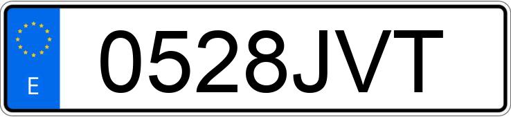 Numer rejestracyjny 0528JVT posiada TRIUMPH STREET TRIPLE