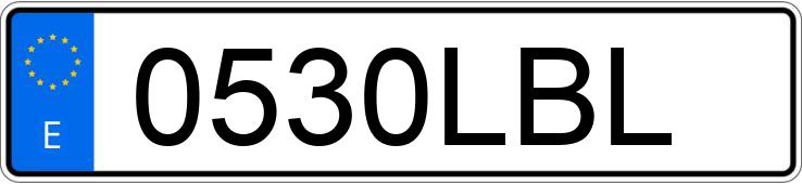 Numer rejestracyjny 0530LBL posiada NISSAN QASHQAI Numer rejestracyjny 0530LBL posiada NISSAN QASHQAI