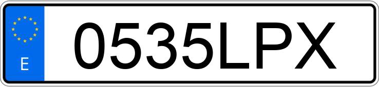 Numer rejestracyjny 0535LPX posiada DACIA DUSTER Numer rejestracyjny 0535LPX posiada DACIA DUSTER