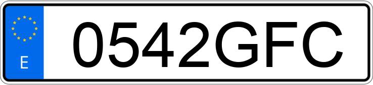 Numer rejestracyjny 0542GFC posiada VOLKSWAGEN POLO Numer rejestracyjny 0542GFC posiada VOLKSWAGEN POLO