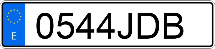 Numer rejestracyjny 0544JDB posiada MERCEDES CLA (117)