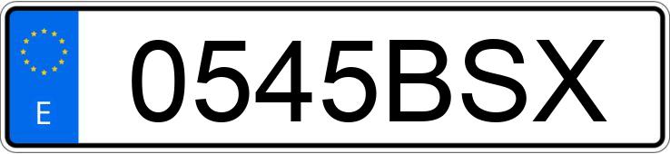 Numer rejestracyjny 0545BSX posiada SEAT AROSA Numer rejestracyjny 0545BSX posiada SEAT AROSA