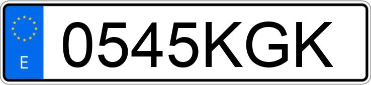 Numer rejestracyjny 0545KGK posiada SHERCO SEF-R Numer rejestracyjny 0545KGK posiada SHERCO SEF-R