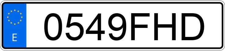 Numer rejestracyjny 0549FHD posiada TOYOTA RAV4 Numer rejestracyjny 0549FHD posiada TOYOTA RAV4