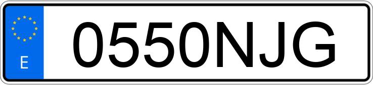 Numer rejestracyjny 0550NJG posiada TOYOTA RAV4 HYBRID 220H STYLE 2WD Numer rejestracyjny 0550NJG posiada TOYOTA RAV4 HYBRID 220H STYLE 2WD