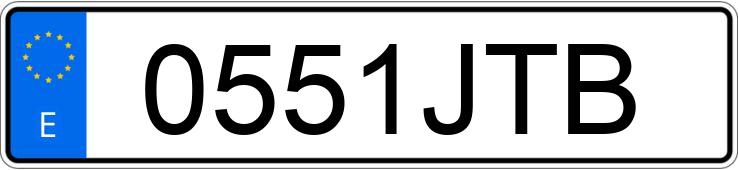 Numer rejestracyjny 0551JTB posiada BMW SERIE 3 Numer rejestracyjny 0551JTB posiada BMW SERIE 3