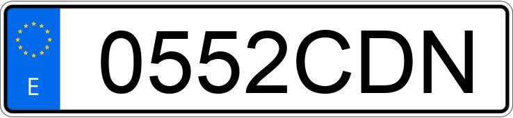 Numer rejestracyjny 0552CDN posiada MCC SMART Numer rejestracyjny 0552CDN posiada MCC SMART