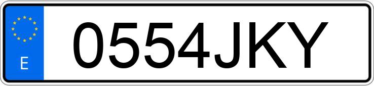 Numer rejestracyjny 0554JKY posiada TOYOTA AURIS Numer rejestracyjny 0554JKY posiada TOYOTA AURIS