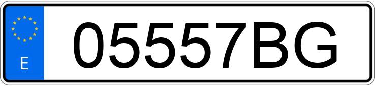 Numer rejestracyjny 05557BG posiada Opel Astra Gsi