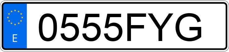 Numer rejestracyjny 0555FYG posiada RENAULT SCENIC Numer rejestracyjny 0555FYG posiada RENAULT SCENIC