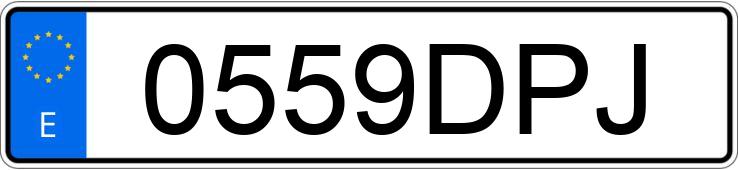 Numer rejestracyjny 0559DPJ posiada FORD FOCUS