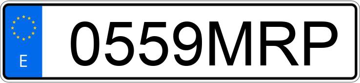 Numer rejestracyjny 0559MRP posiada APRILIA TUONO