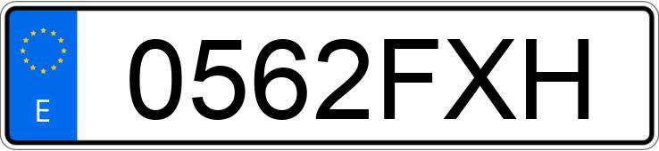 Numer rejestracyjny 0562FXH posiada AUDI S5