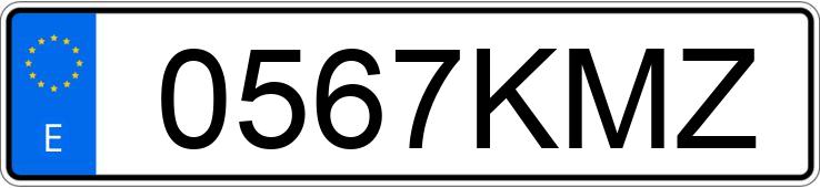 Numer rejestracyjny 0567KMZ posiada VOLKSWAGEN MULTIVAN Numer rejestracyjny 0567KMZ posiada VOLKSWAGEN MULTIVAN