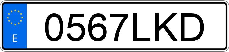 Numer rejestracyjny 0567LKD posiada SEAT LEON