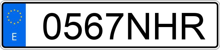 Numer rejestracyjny 0567NHR posiada NISSAN QASHQAI